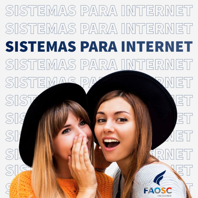 AGENDA DE BANCA DE TRABALHO DE CONCLUSÃO DO CURSO DE TECNÓLOGO EM SISTEMAS PARA INTERNET FAOSC